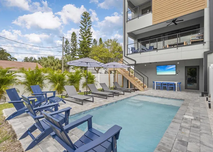 Heated Saltwater Pool, Walk2beach, Game * Clearwater Beach